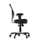 Flash Furniture Black Mesh Multifunction Chair - Roller Wheels HL-0001-RLB-GG - alternate 4